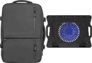 Plecak Natec CAMEL PRO 17.3" NTO-2116 + Podstawka chłodząca Natec Dipper 2 NPL-2252 - Torby na laptopy - miniaturka - grafika 1