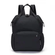 Torby podróżne - Plecak damski antykradzieżowy Pacsafe Citysafe CX 17L Econyl Black - miniaturka - grafika 1