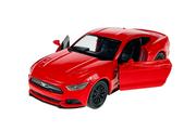 Samochody i pojazdy dla dzieci - WELLY 2015 FORD MUSTANG GT CZERWONY 1:34 SAMOCHÓD NOWY METALOWY MODEL - miniaturka - grafika 1