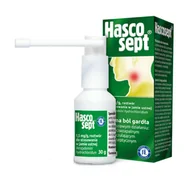 Przeziębienie i grypa - Hasco-Lek Hascosept aerozol Forte 30 ml - miniaturka - grafika 1