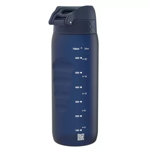 ION8 Granatowa butelka na wodę z miarką motywacyjną 750 ml - Butelki filtrujące - miniaturka - grafika 3