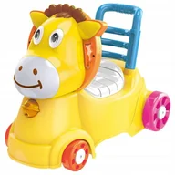 Jeździki dla dzieci - ﻿Chodzik Pchacz Jeździk Nocnik 3w1 Osiołek Efekty Świetlne Dźwiękowe - miniaturka - grafika 1