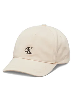 Calvin Klein Jeans Czapka z daszkiem IU0IU00150 Beżowy - Czapki dla dzieci - miniaturka - grafika 1