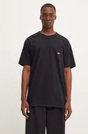 Koszulki męskie - Vans t-shirt bawełniany męski kolor czarny gładki VN000G3YBLK1 - miniaturka - grafika 1