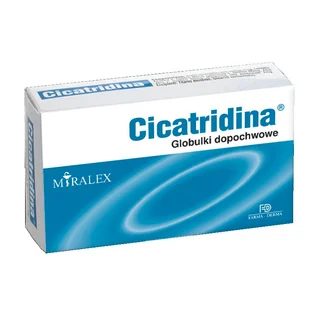 Cicatridina, sól sodowa kwasu hialuronowego 5mg, 10 globulek dopochwowych, 10 globulek  9043033 - Układ moczowy i płciowy - miniaturka - grafika 1