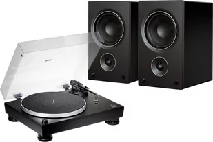 Audio-Technica LP5X czarny + AM5 biały - Zestawy stereo - miniaturka - grafika 1