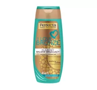 Balsamy i kremy do ciała - Perfecta I Love Bronze olejkowy balsam brązujący 4w1 do jasnej karnacji 250ml - miniaturka - grafika 1