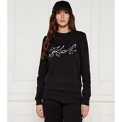 Bluzy damskie - Karl Lagerfeld Bluza Orchid | Regular Fit - miniaturka - grafika 1