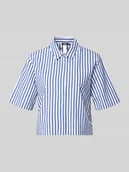 Koszule damskie - Bluzka koszulowa o kroju regular fit z wykładanym kołnierzem model 'Bette' - miniaturka - grafika 1