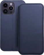 Etui i futerały do telefonów - Pokrowiec König Design kompatybilny z Samsung Galaxy A52 5G / A52 4G / A52s - skórzane etui na telefon komórkowy Navy Blue - miniaturka - grafika 1