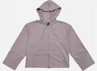 Bluzy damskie - Nike Damska Bluza Z Kapturem Rozpinana Oversize DN4943-645 r. M - miniaturka - grafika 1