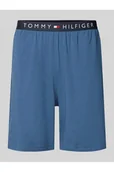 Spodenki męskie - Szorty dresowe z mieszanki bawełny, krój regular fit - Tommy Hilfiger - miniaturka - grafika 1