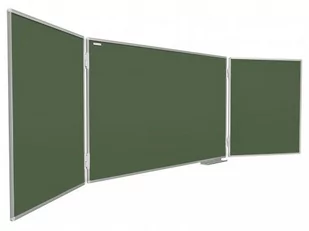 Tablica szkolna typu tryptyk, zielona, 100x150-300 cm - Tablice i flipcharty - miniaturka - grafika 1