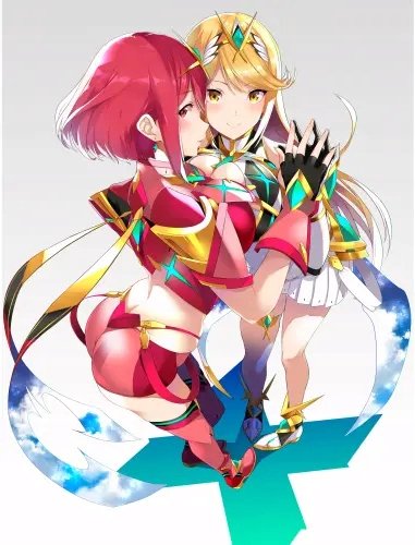 Plakat Anime Manga Xenoblade xb_123 A2 (custom)