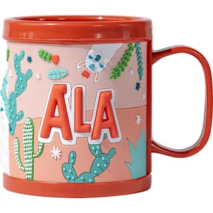 Plastikowy kubek z imienim ALA - Kubki dla dzieci - miniaturka - grafika 1