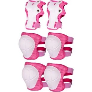 Ochraniacze SUN BABY Heart Bike J13.016.1.1 dla Dzieci ( M) Różowy - Ochraniacze Ochraniacze SUN BABY Heart Bike J13.016.1.1 dla Dzieci ( M) Różowy - Ochraniacze - miniaturka - grafika 1