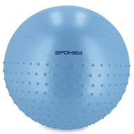 Piłki do ćwiczeń - Piłka gimnastyczna SPOKEY Half Fit Niebieski (55 cm) - miniaturka - grafika 1