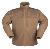 Bluzy męskie - Mil-Tec Bluza Polarowa Hextac Ciemny Coyote - 3XL - miniaturka - grafika 1