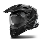Kaski motocyklowe - Kask Adventure Airoh Commander 2 Pełny karbon błyszczącyXXL - miniaturka - grafika 1