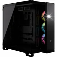 Obudowy komputerowe - Obudowa do komputera Corsair iCUE 6500X RGB Midi Tower ATX Okno Czarna - miniaturka - grafika 1