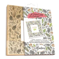 Scrapbooking - Stempel Ramka z Listowia - miniaturka - grafika 1