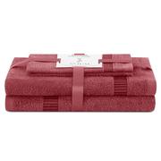 Ręczniki - AmeliaHome, Ręcznik Avium różowy 30x50+50x90+70x130 cm - miniaturka - grafika 1