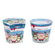 Świece - Świeca zapachowa w szkle Merry Christmas czekolada i pomarańcza - miniaturka - grafika 1