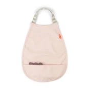 Zestawy naczyń dla dzieci - Done by Deer Śliniak z Kieszonką Croco Powder - miniaturka - grafika 1