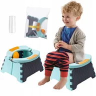 Nocniki - Przenośny Składany Nocnik Toaletowy Trening Lekki - miniaturka - grafika 1