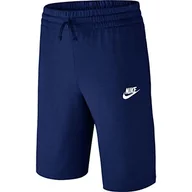 Spodenki damskie - Nike szorty dziecięce, uniseks niebieski Blau (Blue Void/White) X-L - miniaturka - grafika 1