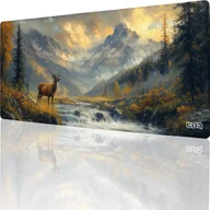 Podkładki pod mysz - PODKŁADKA POD MYSZ GAMINGOWA Krajobraz Montany 90x40 TILT XXL Gamingowa - miniaturka - grafika 1