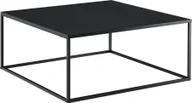 Ławy i stoliki kawowe - Stolik kawowy 'Lebus' metalowy 38 x 85 x 85 cm czarny - miniaturka - grafika 1