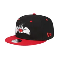 Czapki i chusty sportowe męskie - Czapka z daszkiem dziecięca New Era 9FIFTY Grosminet Sylvester The Cat Looney Tunes - 60424823-Child - miniaturka - grafika 1