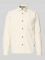 Koszule męskie - Koszula sztruksowa o kroju relaxed fit z czystej bawełny - miniaturka - grafika 1