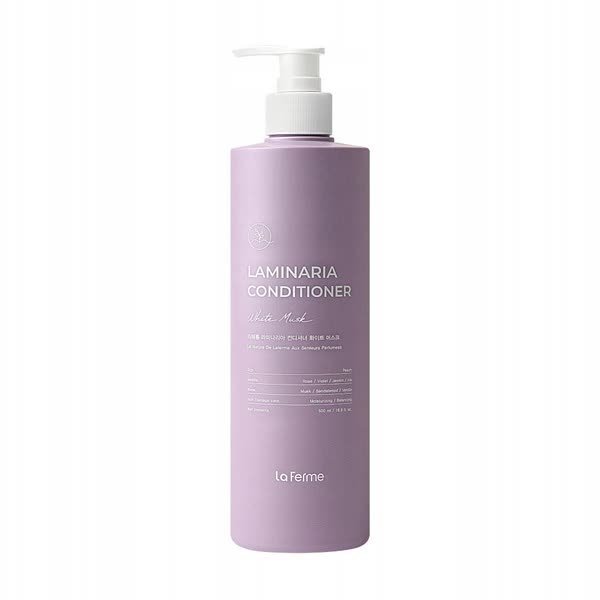 LA FERME Laminaria odżywka do włosów z algami White Musk 500ml