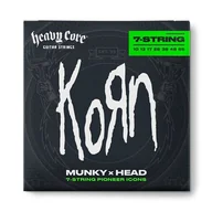 Struny gitarowe  - Dunlop Korn Heavy Core 10-65 do gitary elektrycznej - miniaturka - grafika 1