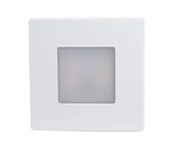 Lampy ogrodowe - LED Zewnętrzne oświetlenie schodowe LED/1,7W/230V 3000/4000/6000K IP54 białe - miniaturka - grafika 1