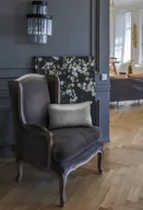 Poszewki na poduszki - Poszewka welwetowa POSH CHIC 30x50 szary, - miniaturka - grafika 1