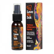 Pielęgnacja tatuażu - Love My INK Love My INK Tattoo Aftercare Spray Spray ochronny do pielęgnacji tatuażu 30ml 37596-uniw - miniaturka - grafika 1