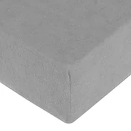 Prześcieradła - Prześcieradło Frotte 120 x 200 kol Jasny Szary nr. 26 - miniaturka - grafika 1