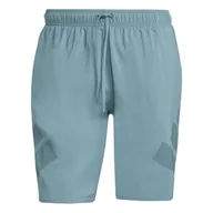 Spodenki męskie - Męskie Szorty ADIDAS BB SH 8IN JX2663 – Turkusowy - miniaturka - grafika 1