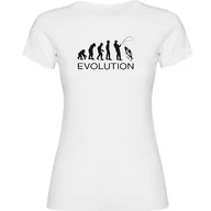 Koszulki sportowe damskie - K KRUSKIS Koszulka damska Pesca Evolution by Anglers Krótki rękaw - miniaturka - grafika 1