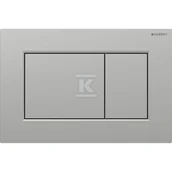 Stelaże i zestawy podtynkowe do WC - Przycisk uruchamiający Geberit Sigma01, przedni, chrom mat, easy-to-clean, prostokątny - miniaturka - grafika 1