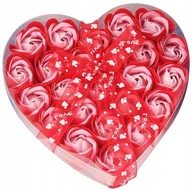 Sztuczne kwiaty - Róże Mydlane Kwiaty Do Kąpieli Prezent Walnetynki - miniaturka - grafika 1