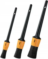 Akcesoria do mycia samochodu - Adbl Round Detailing Brush Zestaw 3 Pędzelków Do Czyszczenia Samochodu Auta - miniaturka - grafika 1