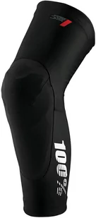 100% Teratec Knee Guards, czarny L 2022 Ochraniacze kolan - Ochraniacze - miniaturka - grafika 1