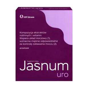 Jasnum uro x60 kapsułek - Układ moczowy i płciowy - miniaturka - grafika 1