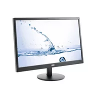 Monitory - AOC M2470SWH 24" czarny - miniaturka - grafika 1