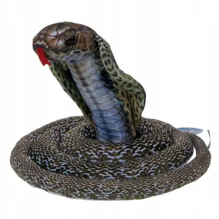 Barwne Zoo: Maskotka Wąż Kobra 180cm (93298) - Maskotki i pluszaki - miniaturka - grafika 1