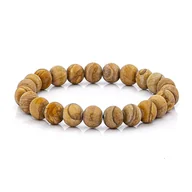 Bransolety męskie - Men's beading bracelet - EM Men's Accessories - miniaturka - grafika 1